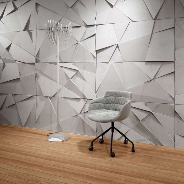 3D Concrete Wall Panels - DecorMania.eu
