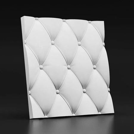 "Soft Buttons" 3D Wall Panel Model 06 - DecorMania.eu