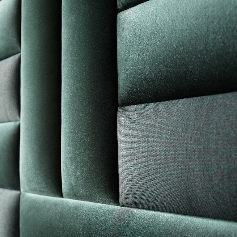 Upholstered 3D Wall Panels - Upholstered Panel 60 X 15 Cm